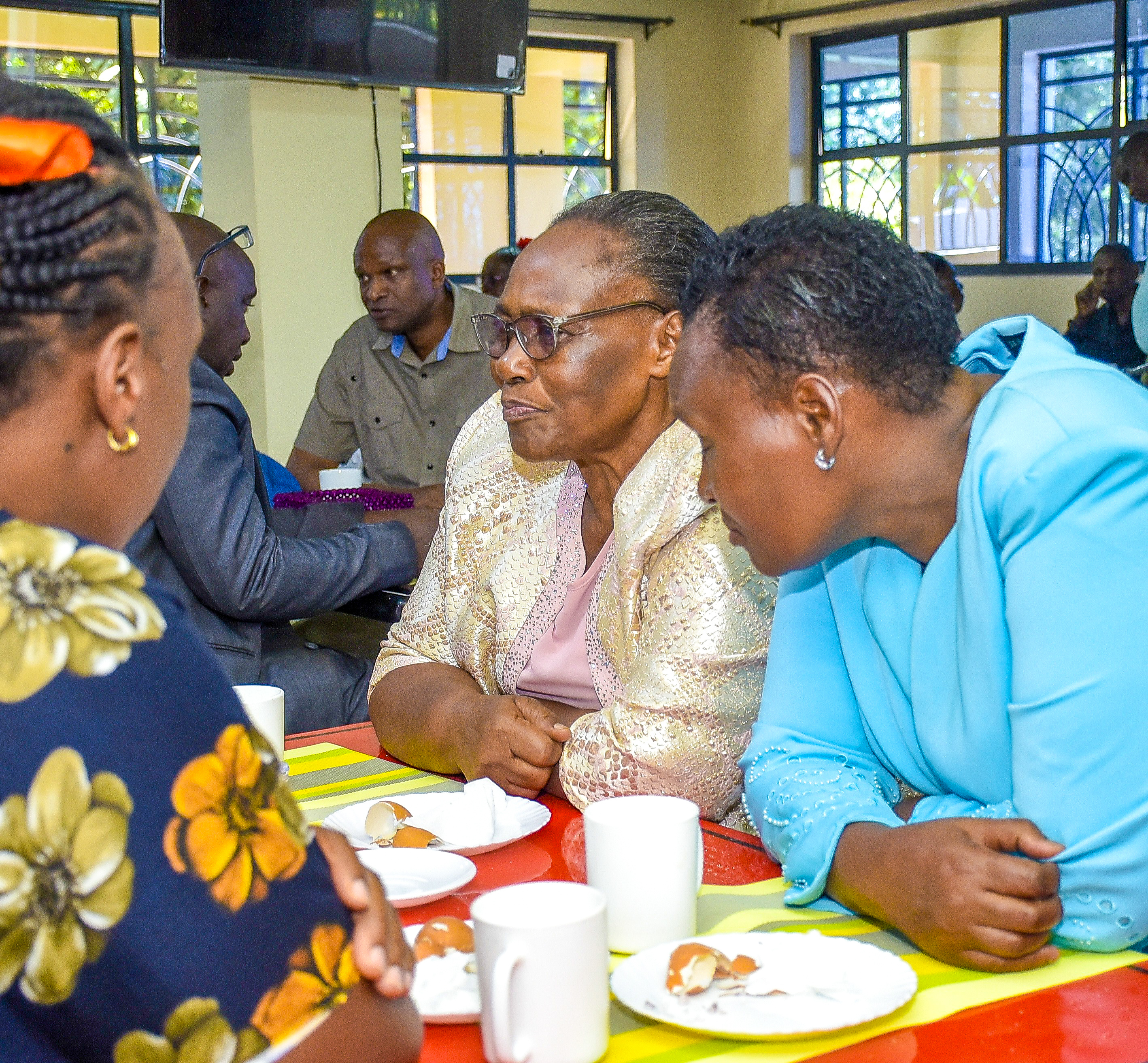 Guests attending an event at Rozina Gardens in Karatina
